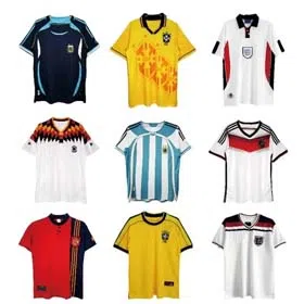 Argentina Germany England Brazil national football short sleeves-1986  