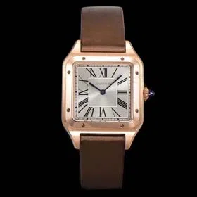 Cartier Fashion casual leather belt quartz watch for men and women（25 styles)-2054  