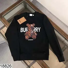 BURBERRY Classic bear print draped slouchy sweatshirt（15 styles)-2179  