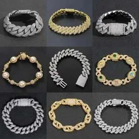 Diamond Bracelet Cubic Zirconia Stone-2325  