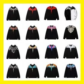 Marcelo Colorful Feather Phantom Wings Sweater Couple Hoodie-2539  
