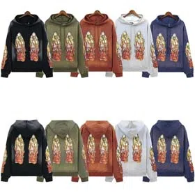 Who Decides War New embroidery print American trend high street washed hooded sweatshirt-2553  