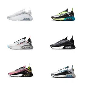 Nike Air Max 2090 Retro Cicada Wing Air Cushion Breathable Shock Absorption Wear-resistant Low-top Running Shoes-2688  