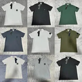Stone Isdrey short-sleeved T-shirt polo shirt new light and breathable-2794  
