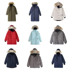 Canada Goose Trillium Solid Hood Long Sleeve Parker Waterproof Windproof Warm Down Jacket-4260  