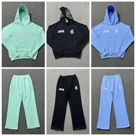 SIXPM Letter Print Hoodie and Sweatpants Set-4403  