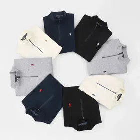 Polo Ralph Lauren New Cardigan Zipper Sweater-4486  