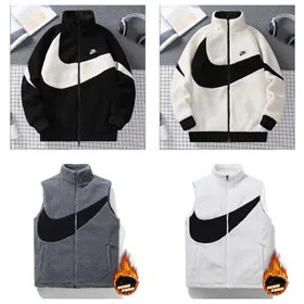 Nike Sportswear Reversible Jacket/Vest with Large Logo-4811  