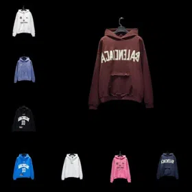 Balenciaga Trendy simple and versatile hoodie-5011  