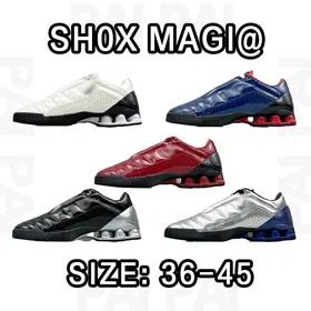 Nike Shox Magia Retro Low-Top Air Column Soccer Boots-5596  