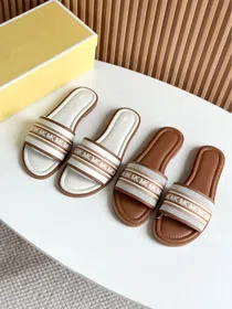 Michael Kors new flat slides with embroidered lettering-5630  
