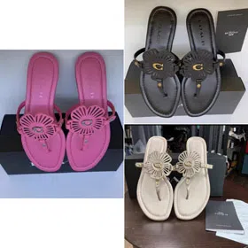 Coach lace-up flip-flops-5655  