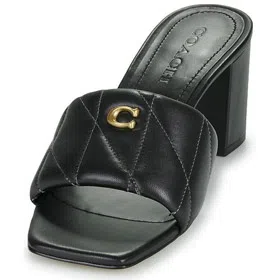Coach new high-heeled slide sandals-5660  