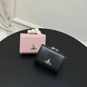 Vivienne Westwood short tri-fold coin purse-5785  