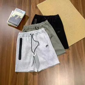Nike Tech Fleece Classic Zip-Pocket Athletic Shorts-6021  