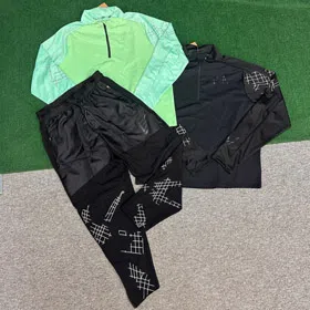 Nike Breathable Quick-Drying Half-Zip Tracksuit Set-6047  